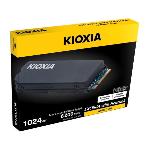 Kioxia Exceria LSC11K1T02G8 PCI-Express 4.0 1 TB M.2 SSD