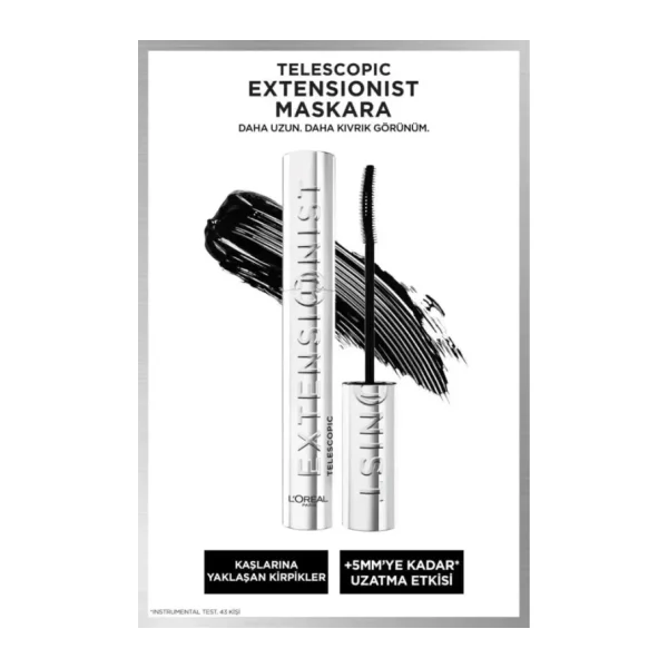 L'Oreal Paris Telescopic Extensionist Siyah Maskara