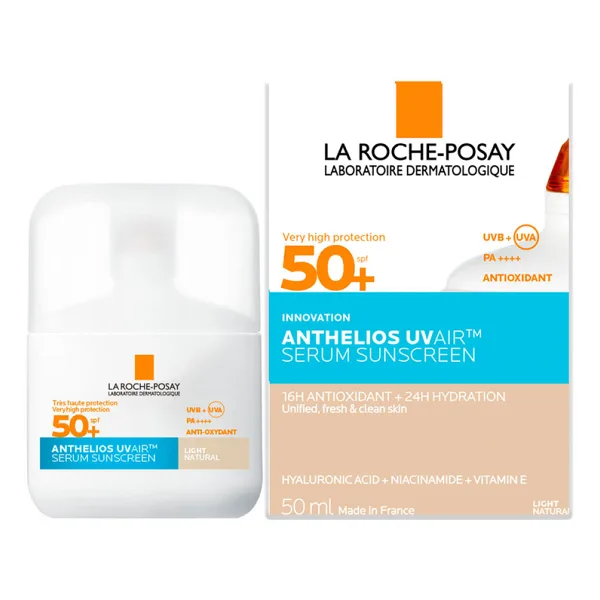 La Roche-Posay Anthelios Uvair Spf50+ Çok Yüksek Renkli Yüz Güneş Koruması 50 ml