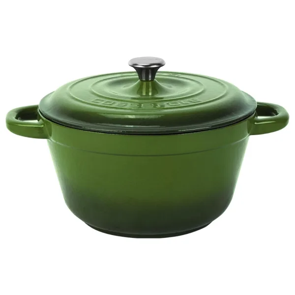 Lava New Heritage Yuvarlak Yeşil 26 cm Döküm Tencere