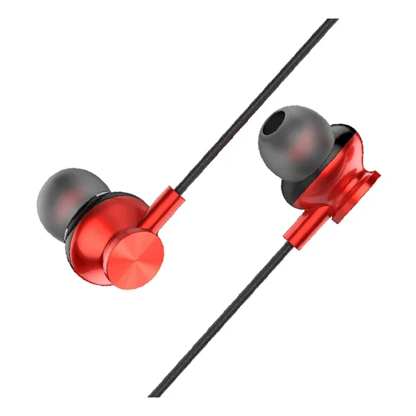 Linktech H340 Mikrofonlu 3.5mm Kulak Içi Kablolu Kulaklık - Kırmızı