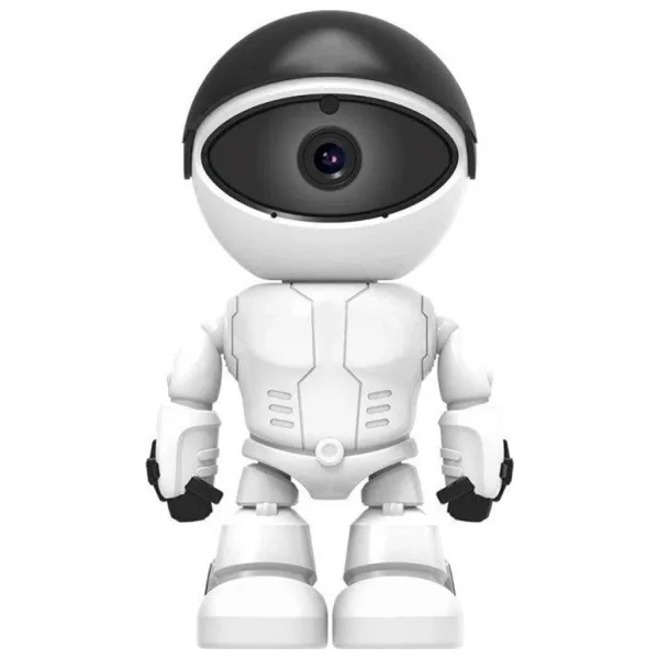 Lisa Butik 1080p Robot Görünümlü Wifi Ip Bebek Bakıcı Güvenlik Kamerası Kablosuz Gece Görüşlü