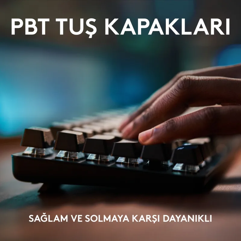 Logitech G413 Tkl Se 920-010564 Tactile Switch Kablolu Mekanik Oyuncu Klavyesi - Görsel 3
