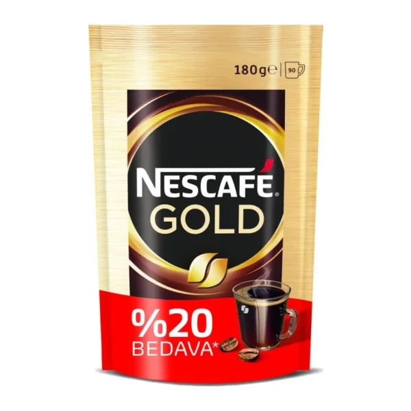 Nescafe Gold Granül Kahve 180 gr Eko Paket