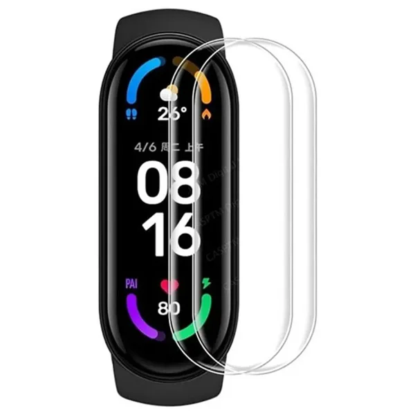 Newface Xiaomi Mi Band 7 Polymer Nano Ekran Koruyucu - Şeffaf
