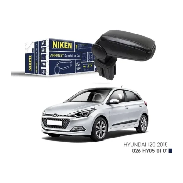 Niken Hyundai İ20 Kol Dayama Kolçak Vidasız Orta Konsol Niken 2015+