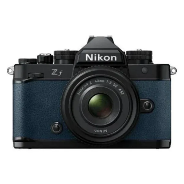 Nikon Z f + 40mm Lens Mavi Aynasız Fotoğraf Makinesi