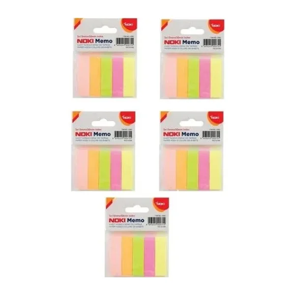 Noki İndeks 5 Renk 100Yp 12'li Paket