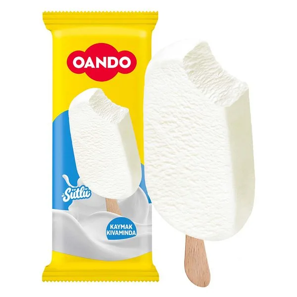 Oando Vanilyalı Çubuk Dondurma 65 ml