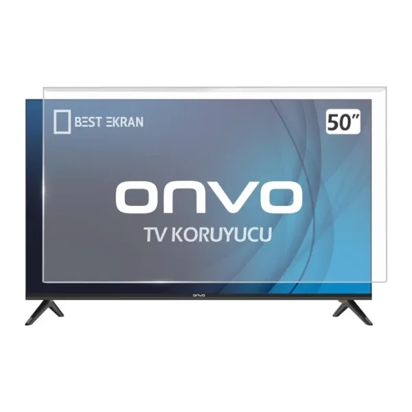 Onvo 50OVF9000UQ Tv Ekran Koruyucu - Onvo 50" Inc Ekran Koruyucu 4K LED Android Smart Uyumlu - 50 inç