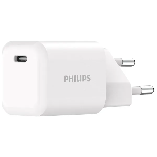 Philips DLP4333CW 30 W Type-C Hızlı Beyaz Şarj Adaptörü