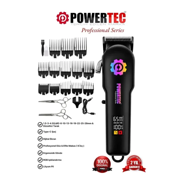 Powertec TR-2900 Saç Kesme Makinesi