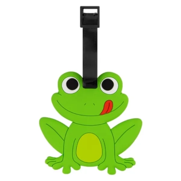 Pylones Valiz Etiketi - Ani-Luggage - Frog 2 - Çok Renkli