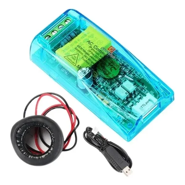PZEM-004T 32A Tek Fazlı AC Güç İletişim Modülü + Bobin CT + USB