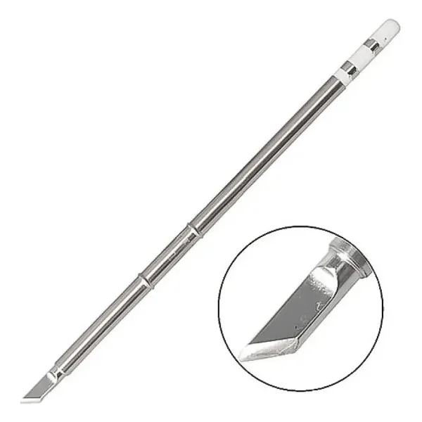 robodünya N12-5 ZD-8962 Lehim İstasyonu Yedek Havya Ucu - 4.4mm Balta Uç T12 Serisi