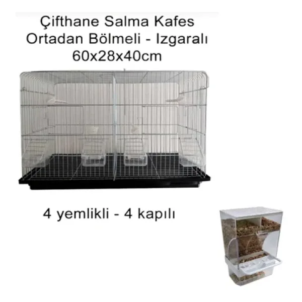 Salma Kafes Akıllı Yemlik Hediyeli