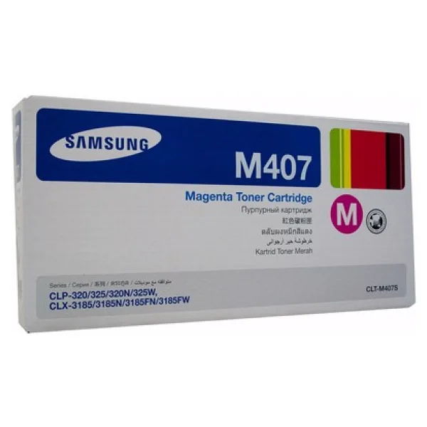 Samsung CLT-M407S Kırmızı Toner