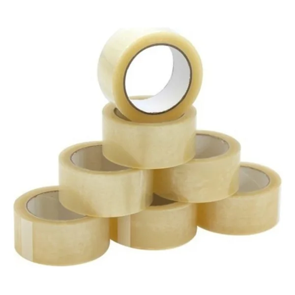 ŞEFFAF KOLİ BANDI 45mm x 100mt - 6 ADET