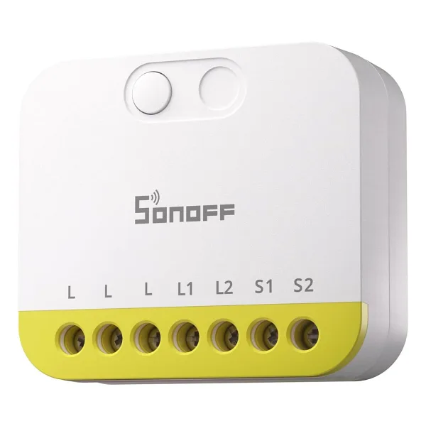 Sonoff MINI-ZB2GS-L Duo Nötrsüz Zigbee 2 Kanallı Akıllı Röle