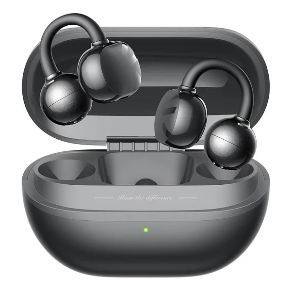 Soundpeats Pop Clip TWS Siyah Open Ear Bluetooth Kulaklık
