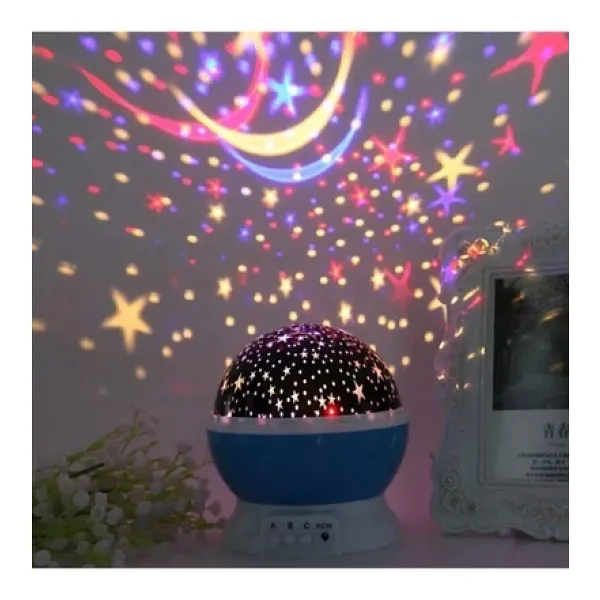 Star Master Döner Projeksiyonlu Gece Lambası