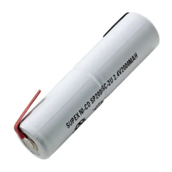 Supex SP2000SC-2U 2.4V 2000 mAh 2'Li Üst Üste Süpürge Pili