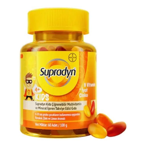 Supradyn Kids Multivitamin 60 Tablet