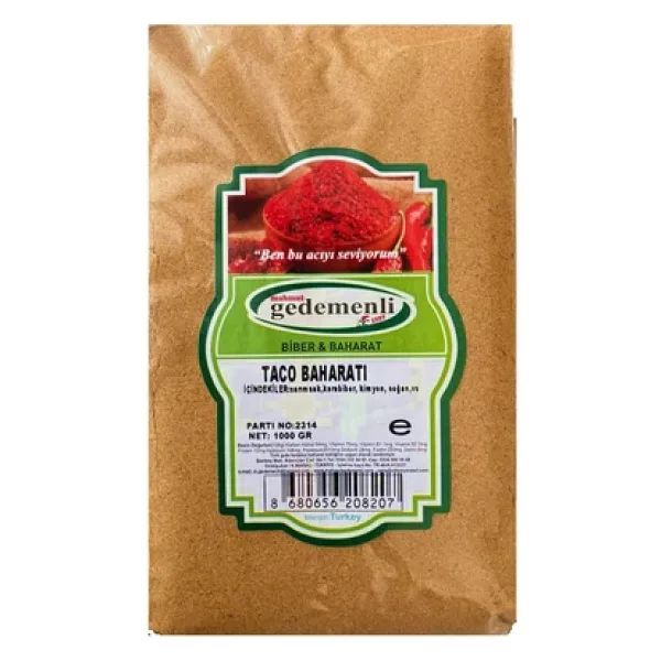 Taco Baharatı 1000gr