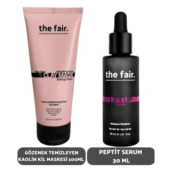 the fair. Gözenek Temizleyen Kaolin Kil Maskesi 100 ml Ve Peptit Serum Seti 30 ml