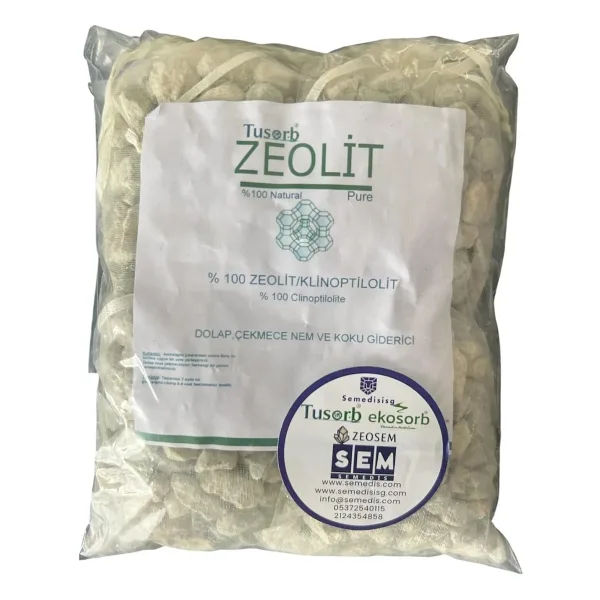 Tusorb Zeolit Koku Ve Nem Alıcı Taşlar 4 Lü Paket (4x100GR)