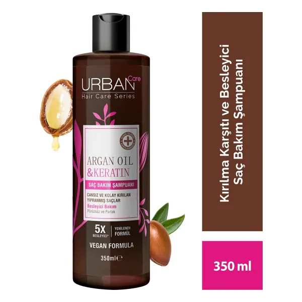 Urban Care Argan Oil & Keratin 350 ml Sülfatsız Şampuan