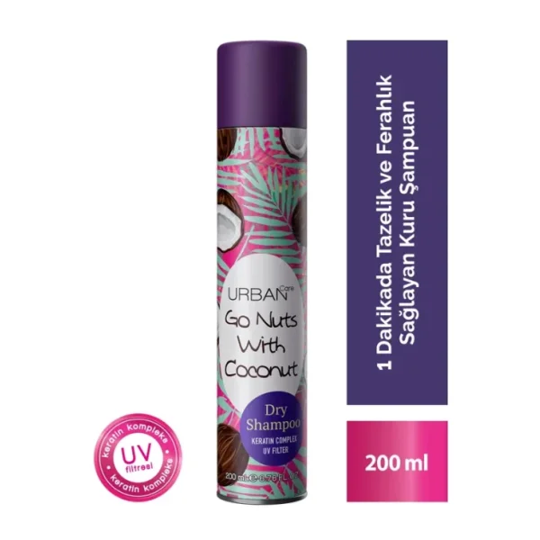 Urban Care Go Nuts With Coconut 200 ml Kuru Şampuan