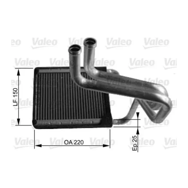 VALEO 812430 Kalorifer Radyatörü İ30 07- / Ceed 07-