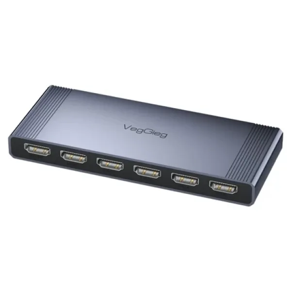 Veggieg 4k Hdmı 2.0 Görüntü Seçici 5 Giriş 1 Çıkış Kumandalı Switch