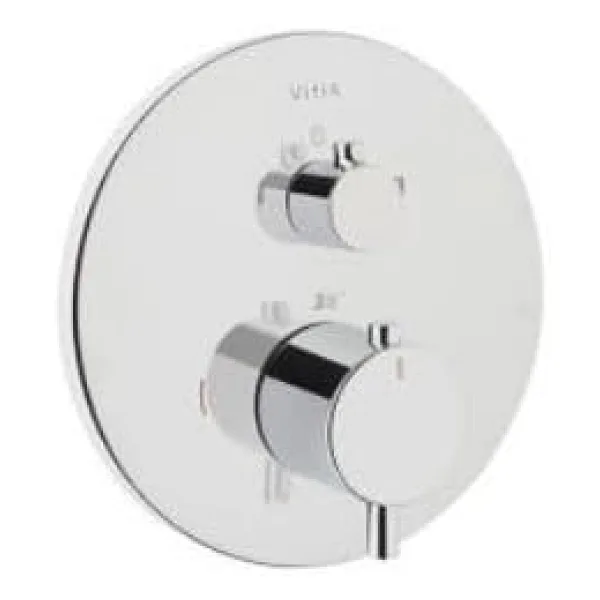 VitrA Origin A42671 Termostatik Ankastre Krom Banyo Bataryası