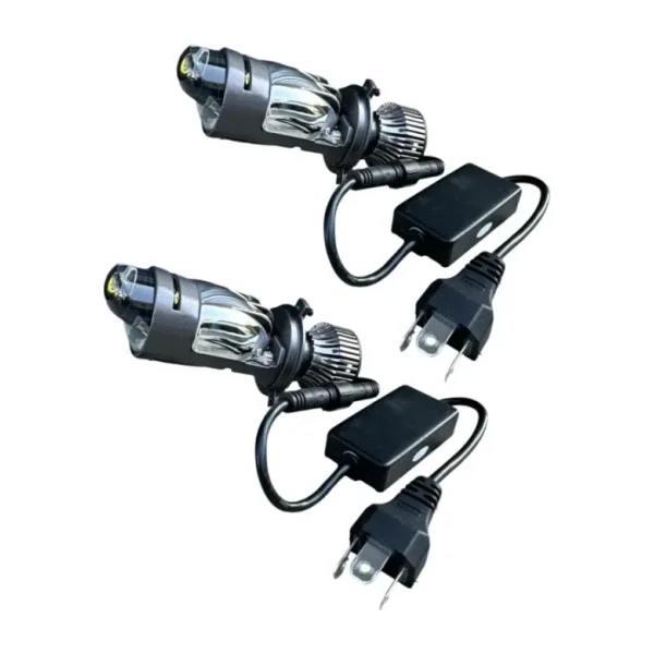 vr pro Vr Pr FORTİCO H4 Grand Lens Mercek Yüksek Işık Şimşek Etkili 12v 24v