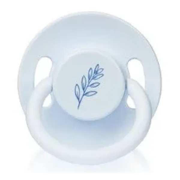 Wee Baby 699 Pure Kauçuk Uçlu No:2 6-18 Ay Emzik Mavi