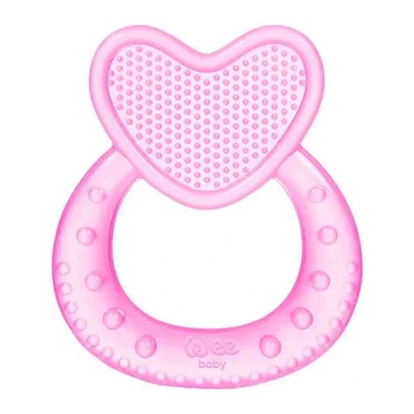 Wee Baby 912 Kalpli Silikon Pembe Diş Kaşıyıcı
