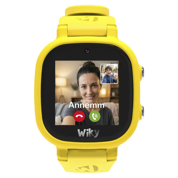 Wiky Watch 5E Sarı Akıllı Çocuk Saati