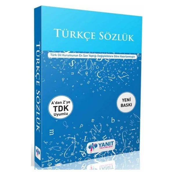 Yanıt Yayınları YANIT TÜRKÇE SÖZLÜK - YENİ
