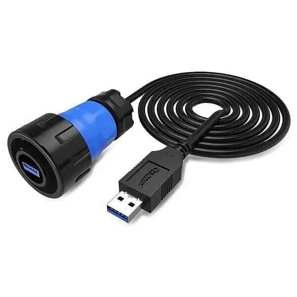 YM24-USB3-MP-MP-0D5M-001 Su Geçirmez Data Konnektörü - Erkek