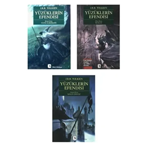 Yüzüklerin Efendisi 3 Kitap Set - J. R. R. Tolkien