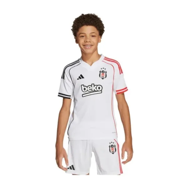 Adidas JN9936 2025/2026 İç Saha Çocuk Beşiktaş Forması