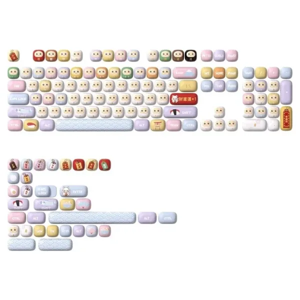 AKKO Good Luck Charm PBT 138 Adet Keycap Set