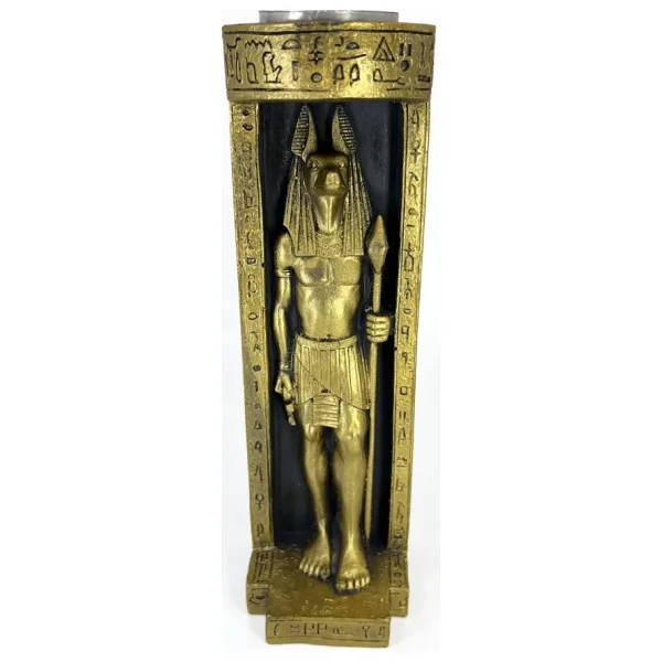 Antik Mısır Anubis Mumluk