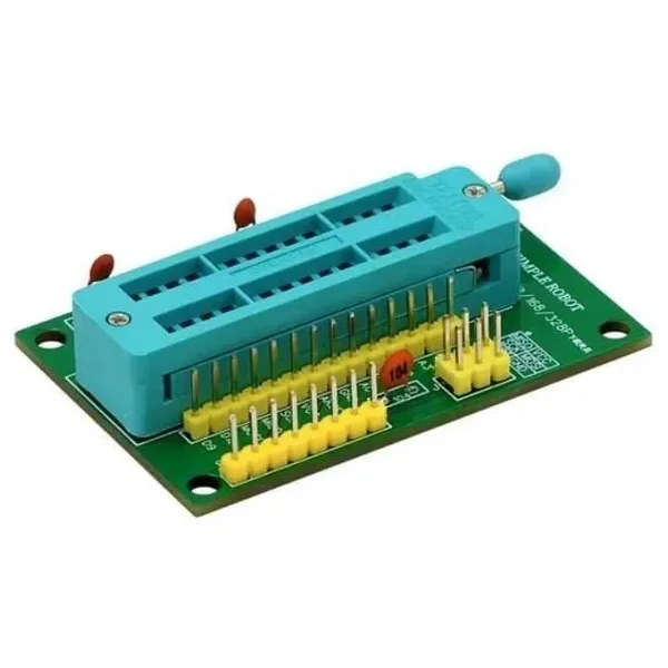 ATmega48/8/168/328P-PU DIP28 Zif Soket Adaptör