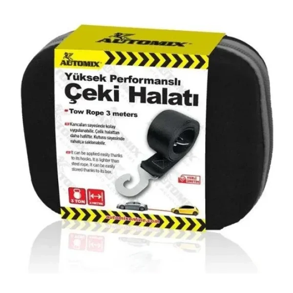Automix 44289 Çantalı Çekme Halatı