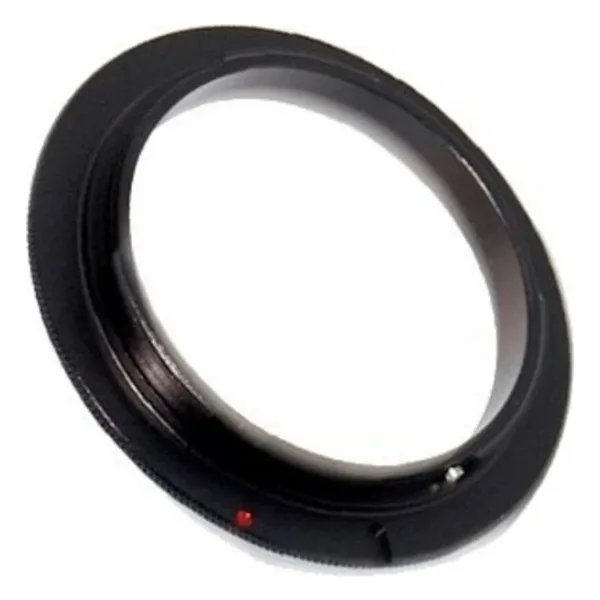 Ayex Panasonic ve Olympus Micro 4/3 Bayonet Için 62mm Ters Objektif Adaptörü