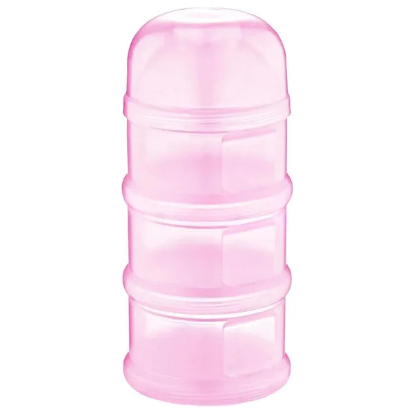 Babyjem Pembe Katlı Toz Mama Kabı