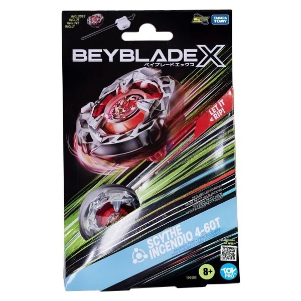 Belirtilmemiş BEY05000 Beyblade Scythe Incendio 1li Set 8+ Yaş Eğlenceli Tasarım Dayanıklı Yapı